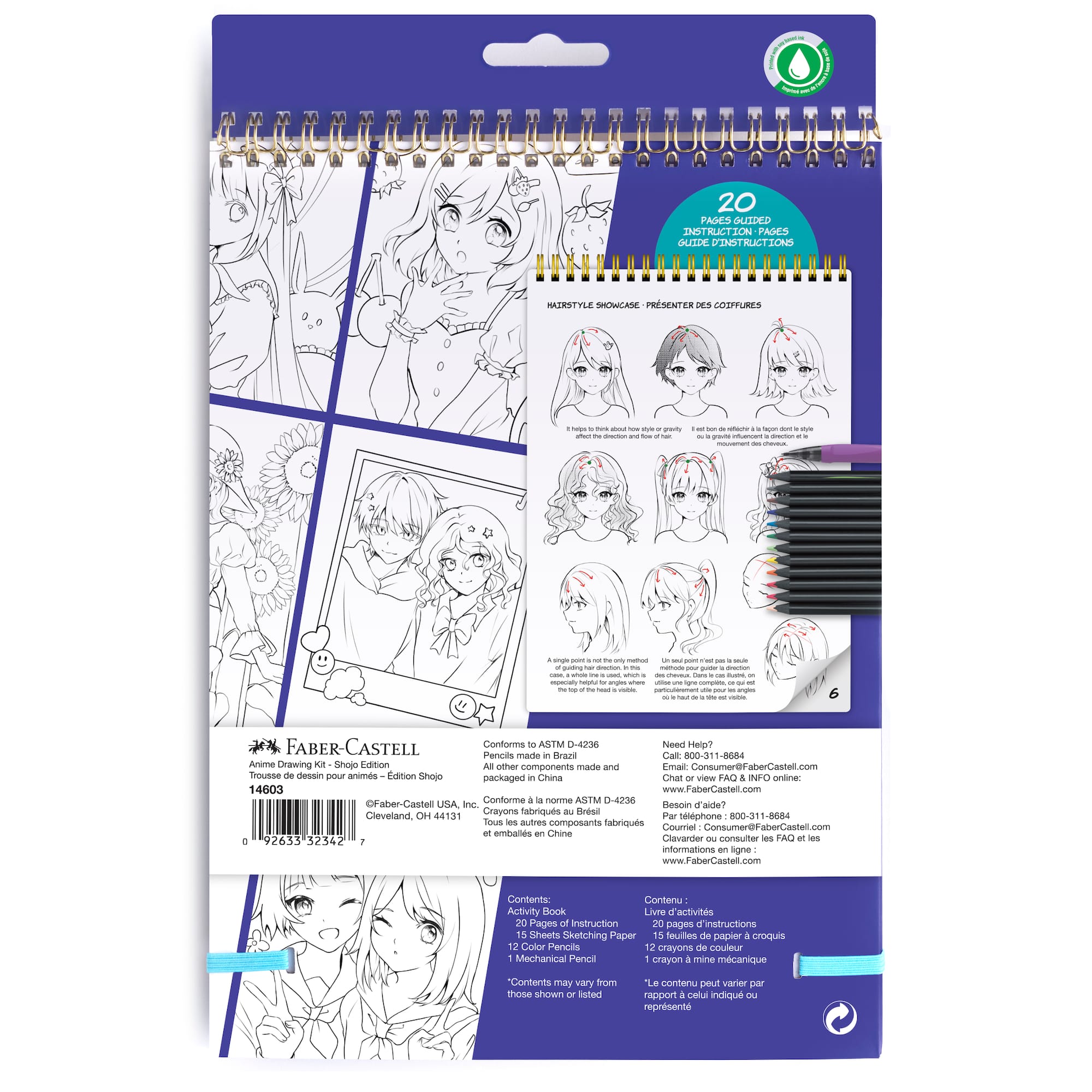 Faber-Castell® Shojo Edition Anime Drawing Kit